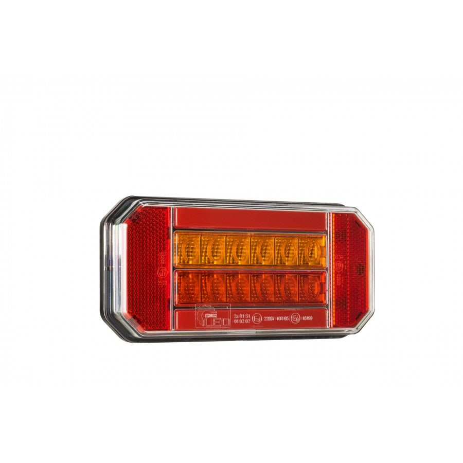 LED achterlicht + knipperlicht - 12 / 24V - 24 LED