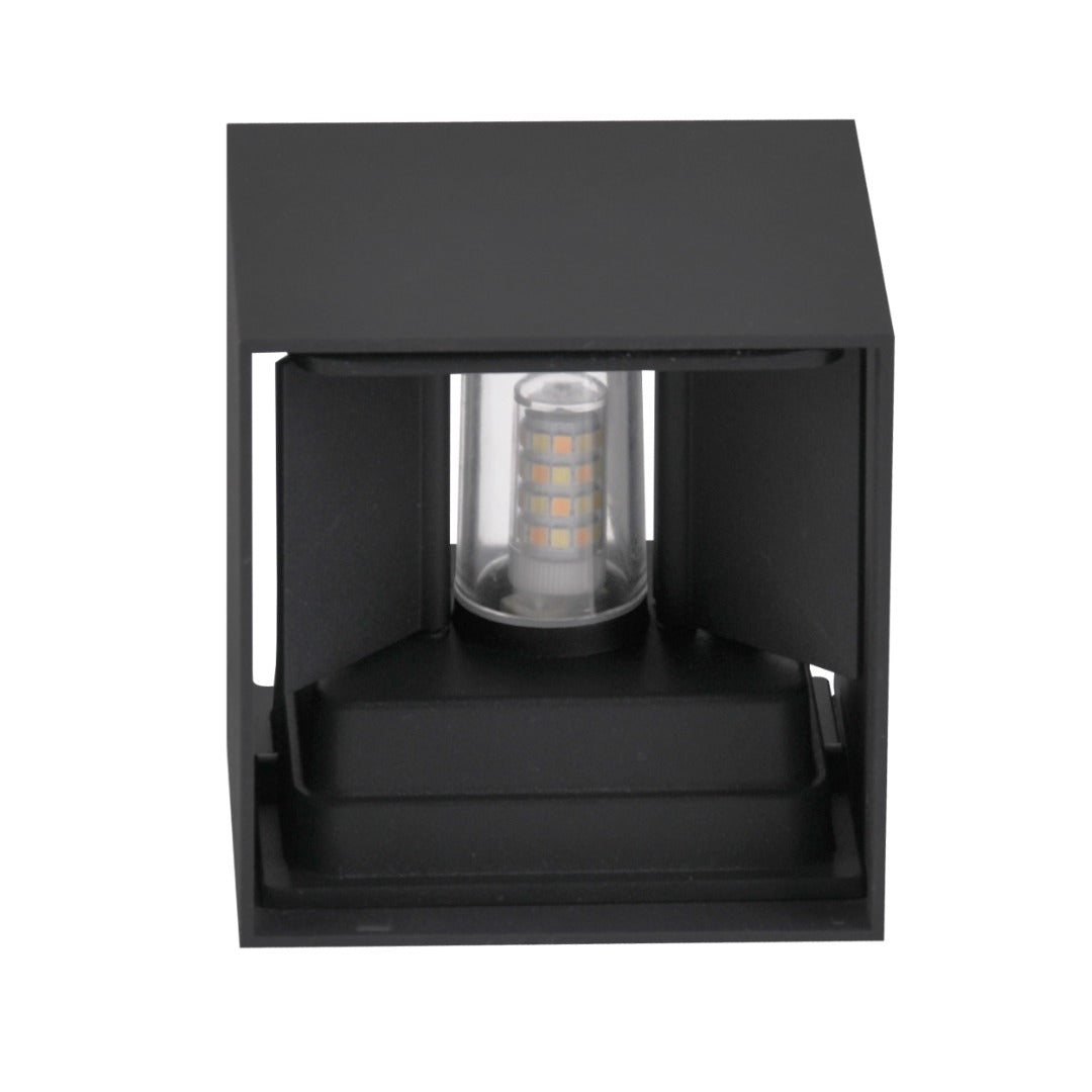 LED facade lamp G9 - 5W - Black