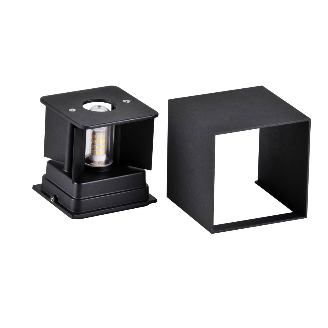 LED facade lamp G9 - 5W - Black
