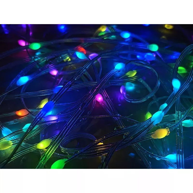 RGB light string 10 meters USB - programmable - 100 LEDs - Dreamcolor