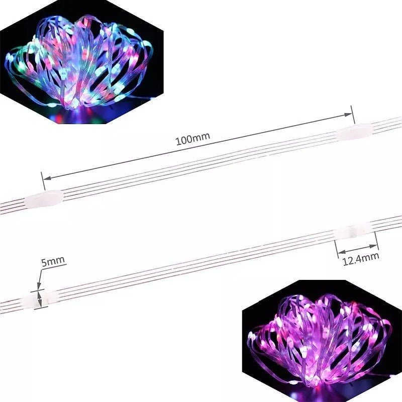 RGB light string 10 meters USB - programmable - 100 LEDs - Dreamcolor