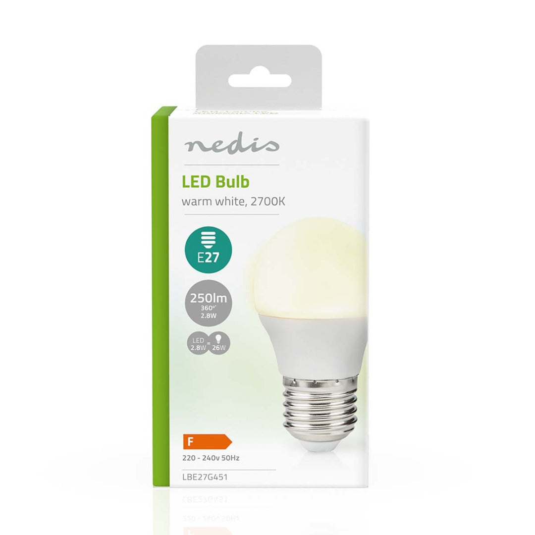 E27 - Blanc chaud - 250 lumens - 2,8 W