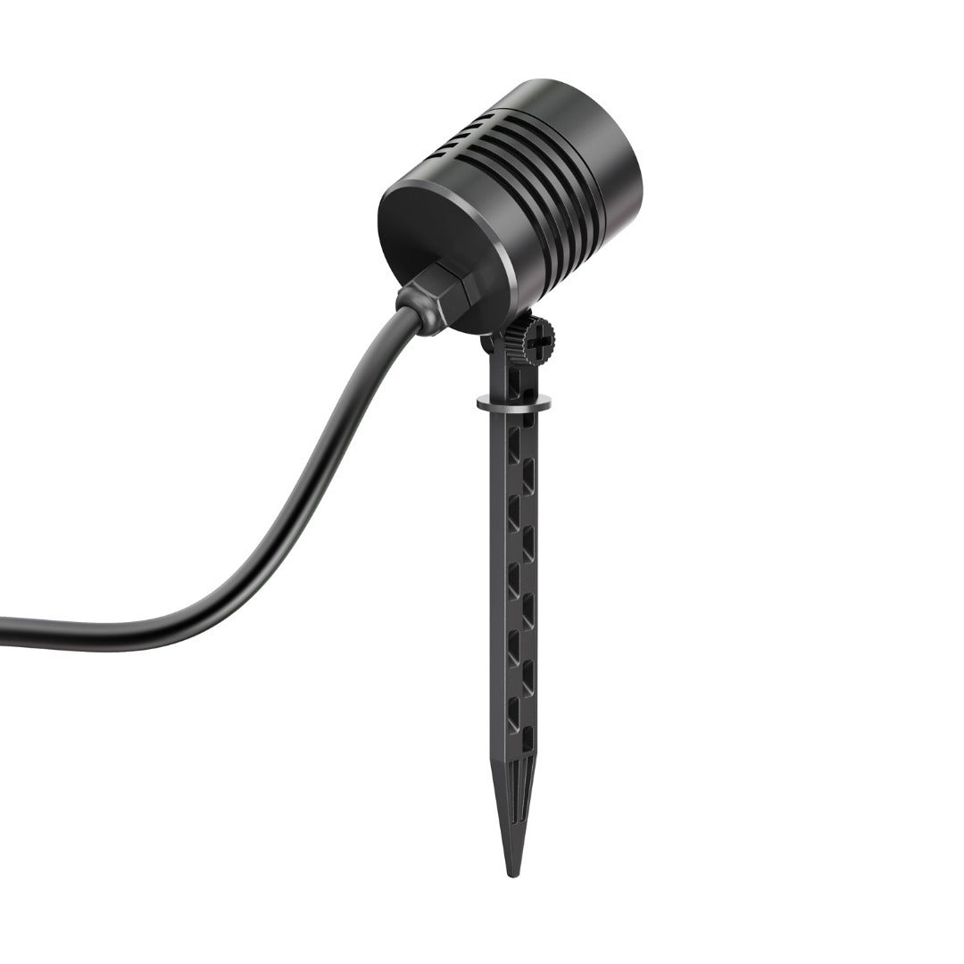 230V ground spot - With plug - Cold white - 4W - 188mm