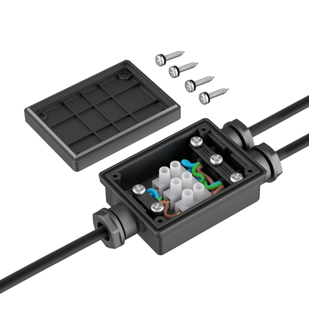 Connection box - 3-way - IP68