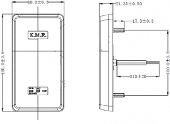 LED achterlicht / knipperlicht unit 16 LEDs