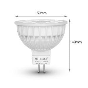 Spot LED RGB + CCT - 4W MR16 - FUT104 Mi-light 2.0