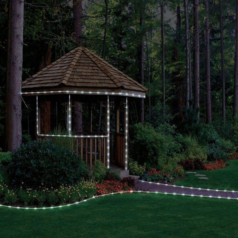 LED light string - 9m - 324 LEDs - Yellow - can be shortened