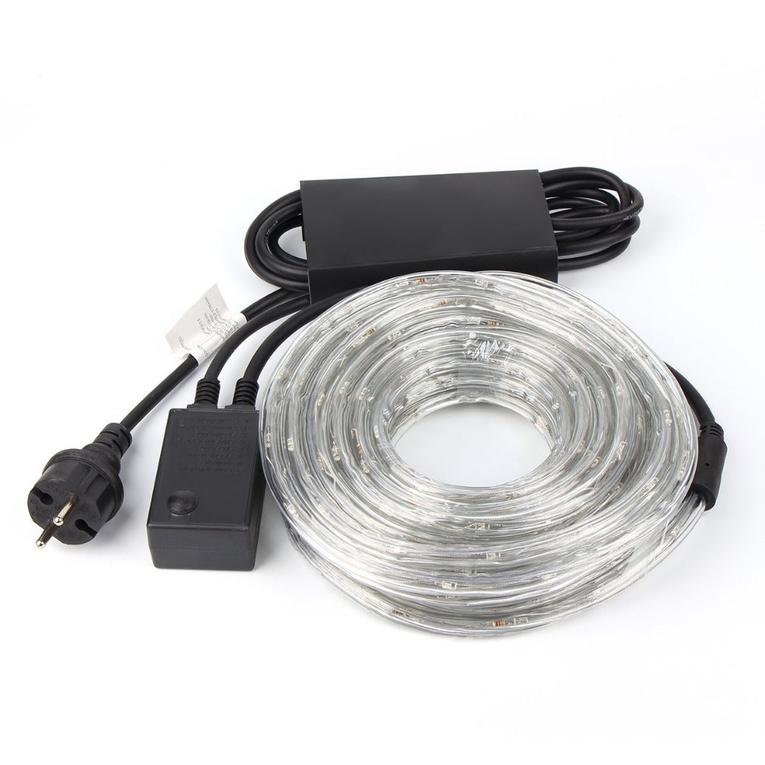 Guirlande lumineuse LED - 10 m - Étanche - 8 positions - RGB