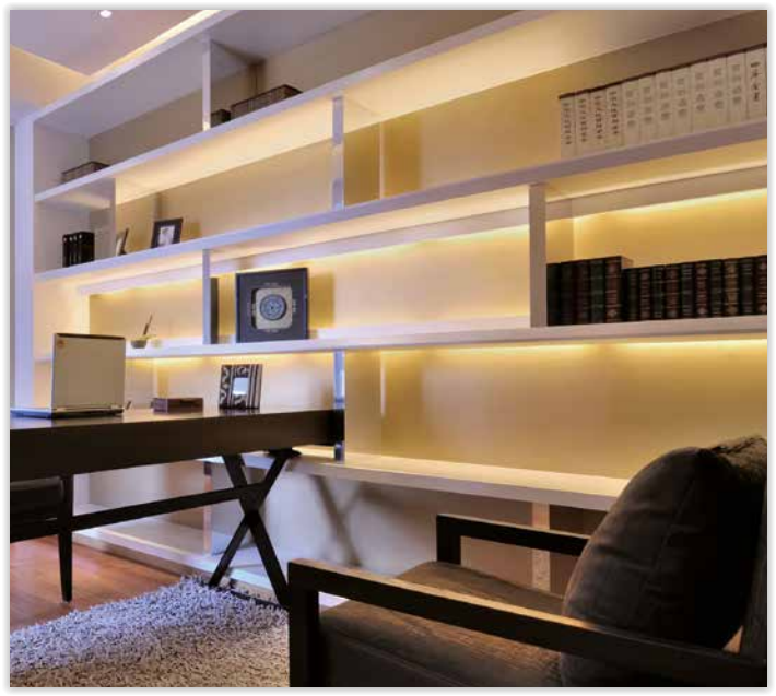 ACCE Aluminium behuizing LED onderbouwlamp keuken meubels kast lamp warm wit of neutraal wit incl. converter een spot met schakelaar (Neutraal Wit, 3ER