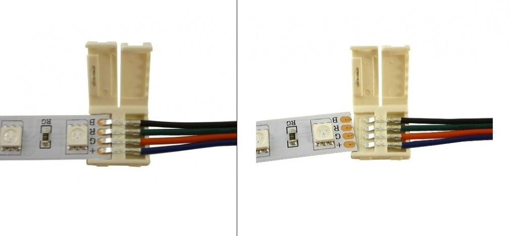 LED strip replacement connector cable 10cm RGB