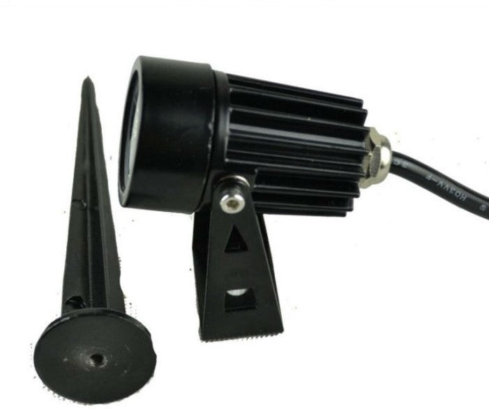 Éclairage de jardin LED - 3 W - spot au sol 12 V - Blanc froid - à intensité variable
