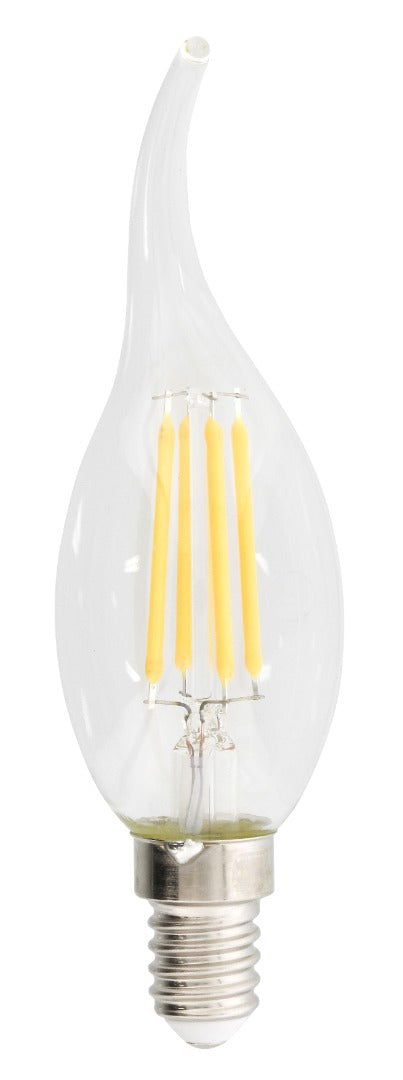 LED Vintage Filament E14 - Kaars - 4.8 W - 470 lm - 2700K