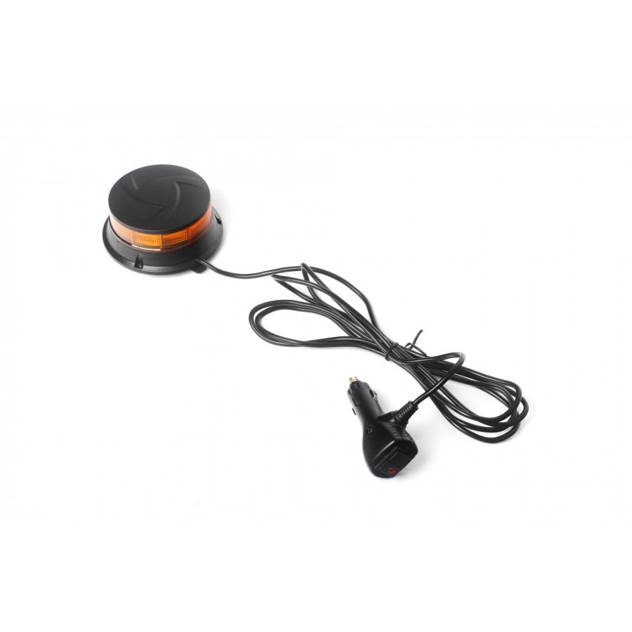 LED Beacon / Roof Flasher - 30 LEDs - R10 / R65 - Orange - magnetic