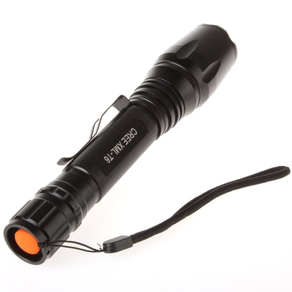 CREE XML-T6 1800 Lumens Flashlight 21 CM