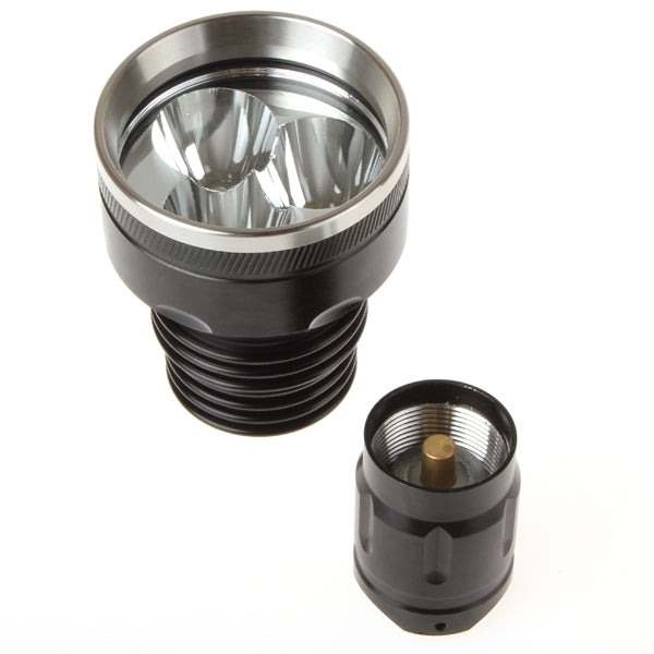 3x XML-T6 4000 Lumens Flashlight 22.4 CM