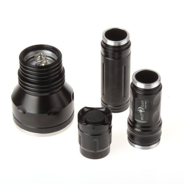 3x XML-T6 4000 Lumens Flashlight 22.4 CM