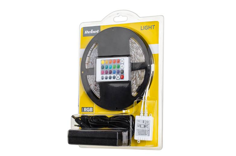 Bande LED de 5 mètres - RGB - Kit complet - REBEL