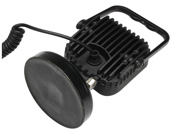 Projecteur LED - 5 x 3 watts - éclairage avant - blanc neutre - tout-terrain - carré - magnétique