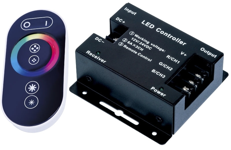 Contrôleur de bande LED RGB tactile