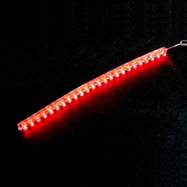 Bande lumineuse flexible à 24 LED pour barbecue - ROUGE
