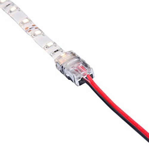 Waterproof Ledstrip naar kabel Connector 10mm - 2-aderig