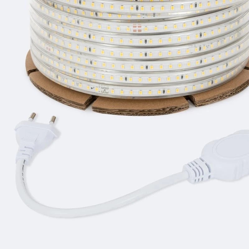 LED strip DIMBAAR - IP65 - Warm Wit - per meter  - 220V
