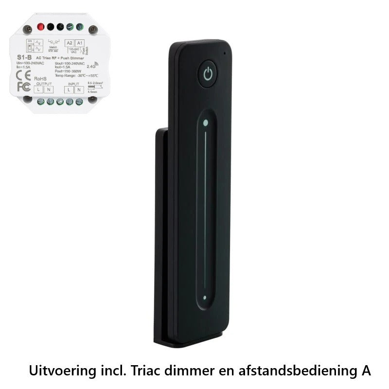 LED strip DIMBAAR - IP65 - Koud Wit - per meter  - 220V