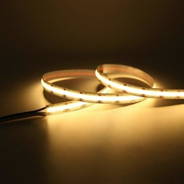 COB LED strip - 5 meters warm white - 320 LEDs/m - IP68 - 12V