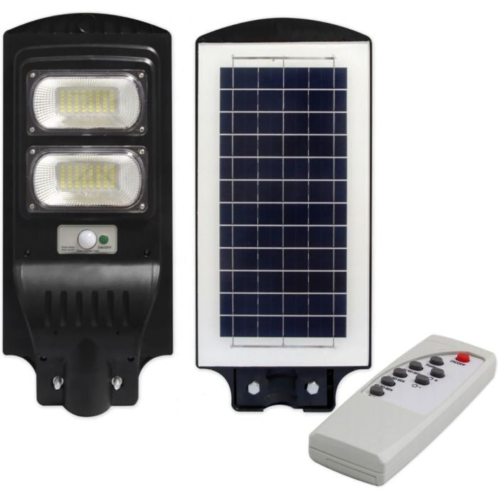 100W solar street light - 96 LEDs - 2000 lumens