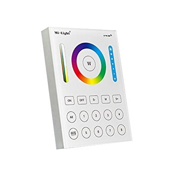 Télécommande intelligente à panneau RGB+CCT 8 zones - B8 Mi-light 2.0