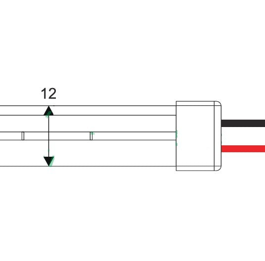 Néon LED - Blanc froid - 6 x 12 mm - 126 LED/m - 24 V - 5 mètres