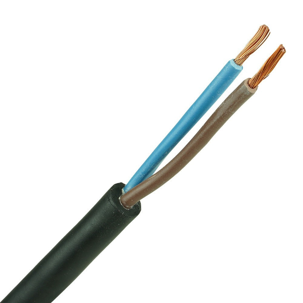 Neoprene cable H07RNF 2x1.5 mm - roll 100 meters