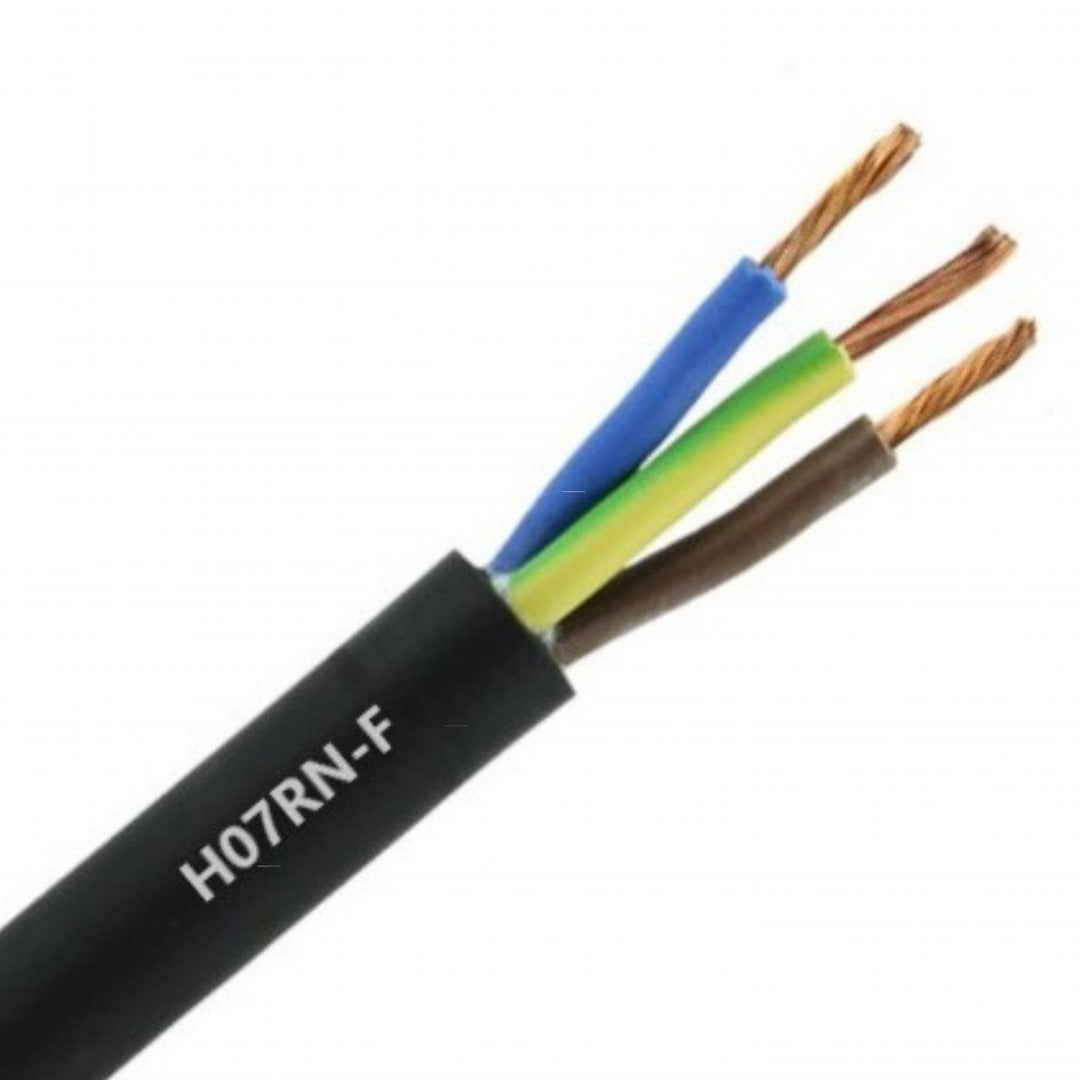Neoprene cable H07RNF 3x1.5 mm - roll 100 meters
