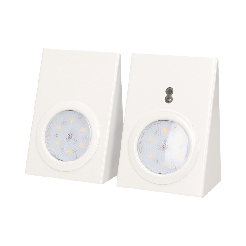 LED under-cabinet lighting - Contactless switch - Neutral white - 2 pieces