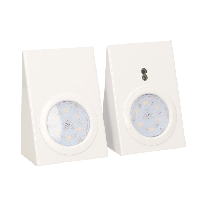 LED under-cabinet lighting - Contactless switch - Neutral white - 2 pieces