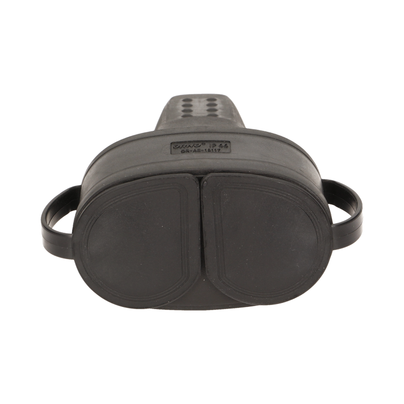 DUO Plug rubber - With pin earth - Waterproof - 230V