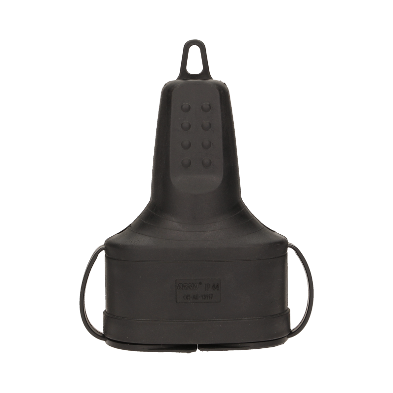 DUO Plug rubber - With pin earth - Waterproof - 230V