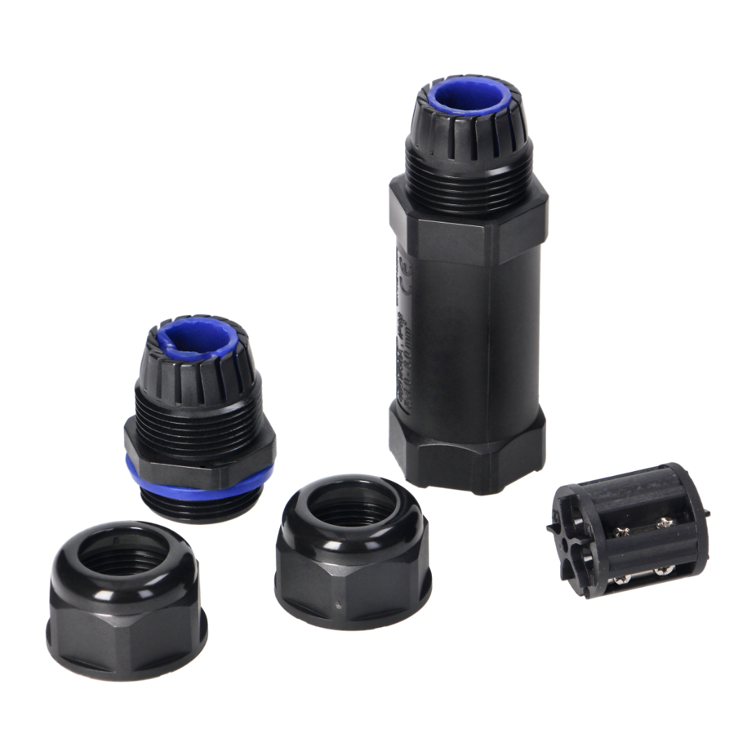 Waterdichte Kabelverbinder - 3x6mm² - UL94 V1