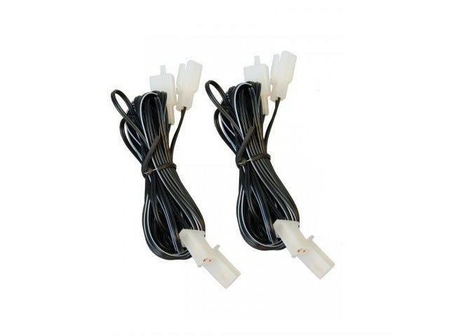 ORANGE 4 X 3 LED Flashing Light 12V - strobe