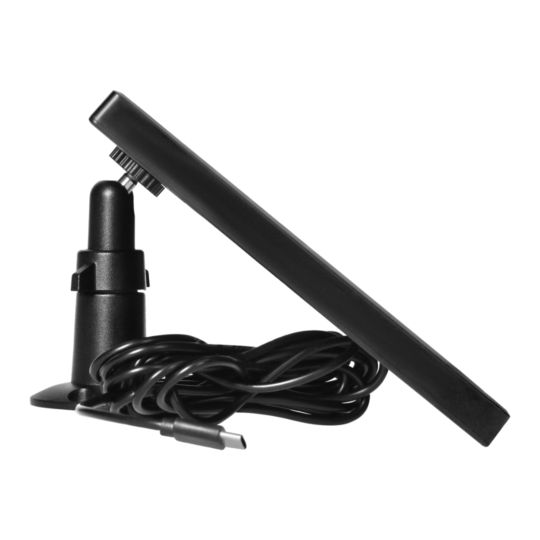 Mini solar panel - 3.3W - USB-C - With stand