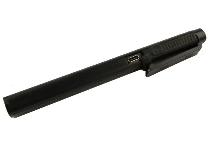 Tactical Flashlight - 2x LED + UV - 15.4cm