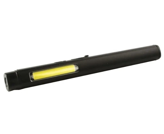 Tactical Flashlight - 2x LED + UV - 15.4cm