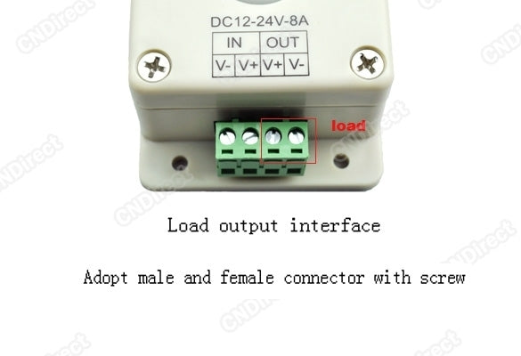 Motion sensor 12volt PIR switch LED