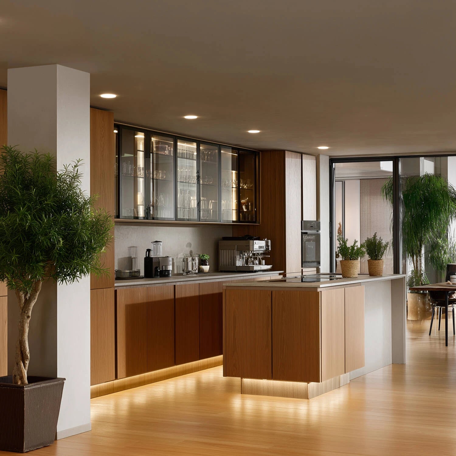 LED downlight 15W - 170 mm inbouw - diam 190mm - 3000K