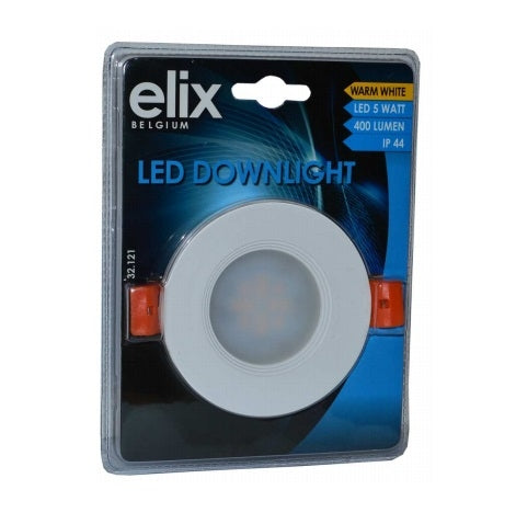 Ceiling fixture - Warm white - LED 90mm - 5W - 3200K