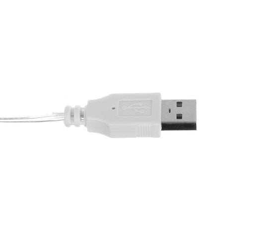 LED Christmas star - Warm white - USB + batteries
