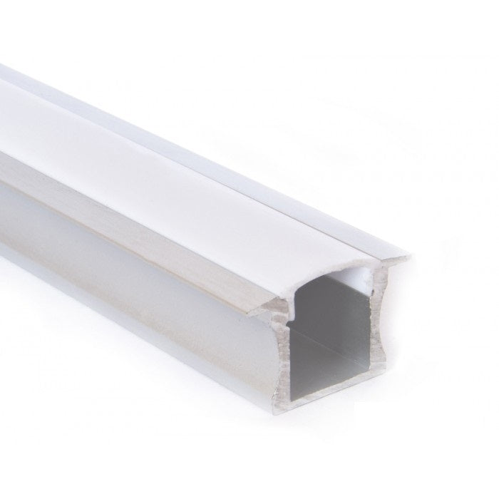 Profilé LED 1 mètre - encastré de 15 mm - profil en U