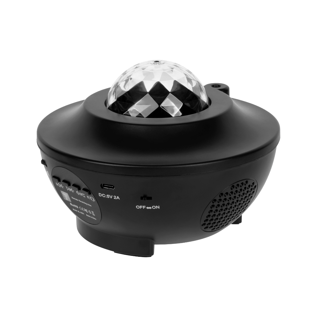 Enceinte projecteur LED - Bluetooth - Rechargeable