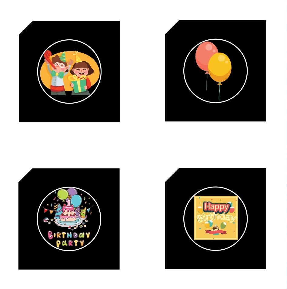 Projecteur d'effets lumineux LED - flocons de neige - Diapositives interchangeables