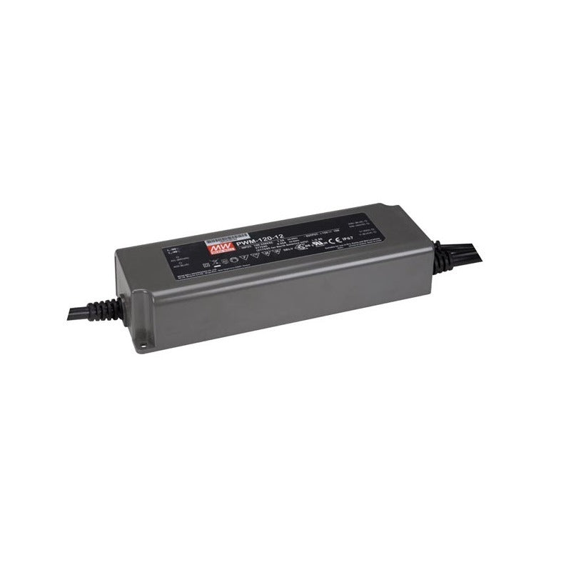LED waterproof power supply - 12V - 10A - IP67 - Mean-Well